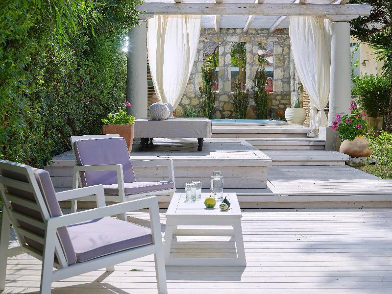 Irida Hotel Stalida Buitenkant foto